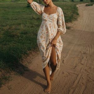 Billabong Swept Away Midi Dress